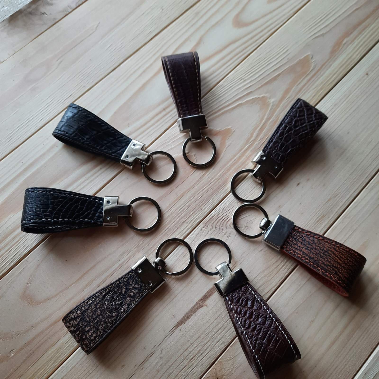 Leather Keychain
